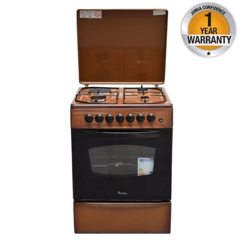 Ramtons 3g+1e 60×60 Brown Cooker- Rf/405