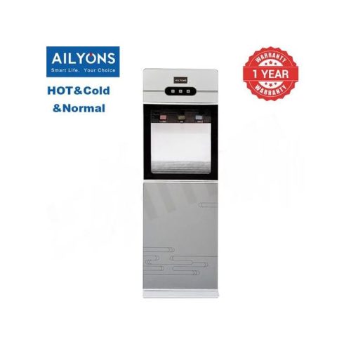 AILYONS AFK-112 Water Dispenser Hot Cold And Normal With Storage Cabinet