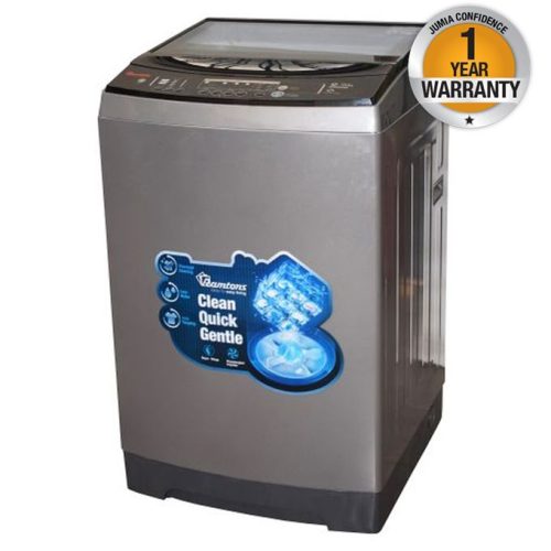 Ramtons RW/136 – 12Kg Magic Cube Top Load Washing Machine- Silver