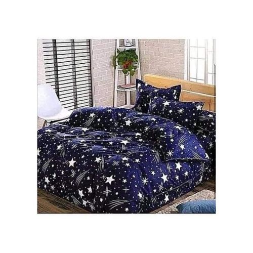 4 Piece Cotton Duvet(blueStar)