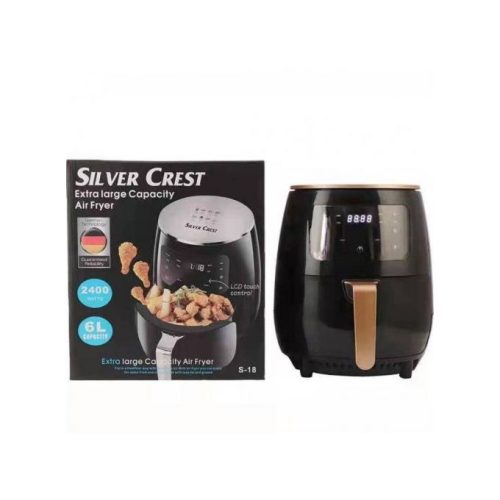 silver crest Multifunctional Digital 6L Large Electric Air Fryer-2400W Power