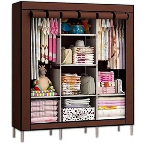 3 Column Portable Wardrobe - Image 6