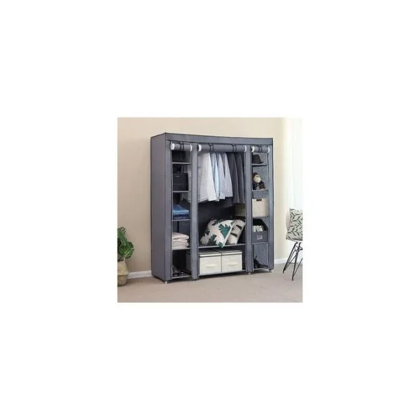 3 Column Portable Wardrobe - Image 3