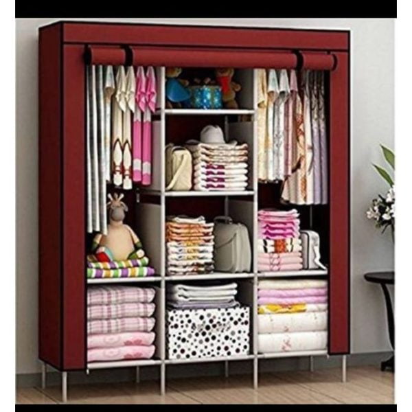 3 Column Portable Wardrobe - Image 2