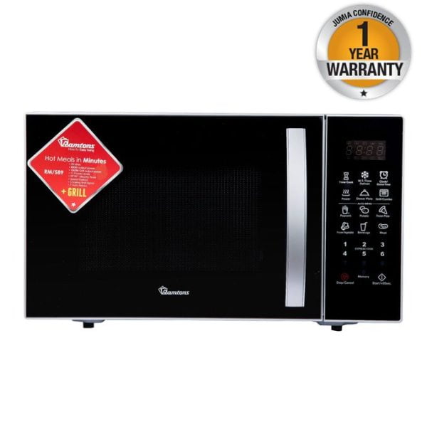 Ramtons RM/589- Microwave+ Grill- Black - Image 6