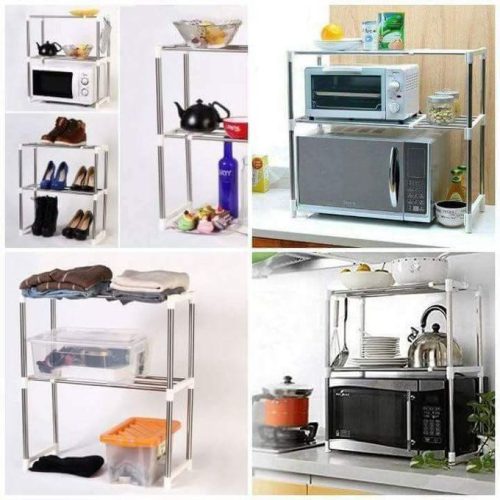 2 Tier-Microwave Stand