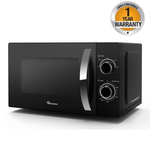 Ramtons RM/557, 20 LT, Manual Microwave – Black