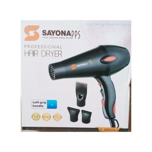 Sayona SY800 Hair Dryer Professional & Commercial Blow-dry