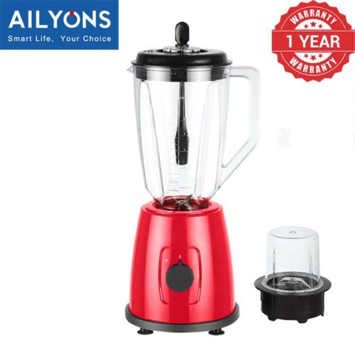 AILYONS TYB-205 Blender 2In1 With Grinder Machine 1.5L Red