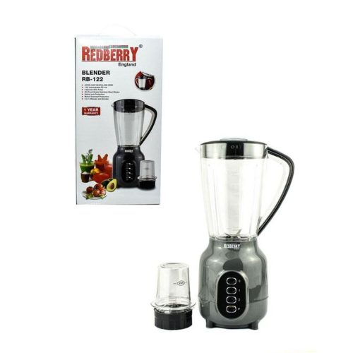 Redberry RB-112 – 2 In 1 Blender – 1.5L – 350W – Grey