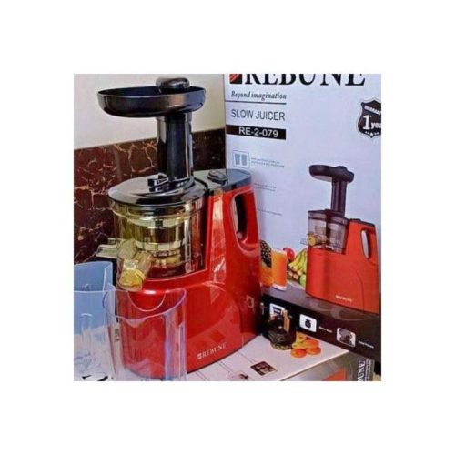 Rebune Slow Juicer With 2 Outlet For Juice & Pulp