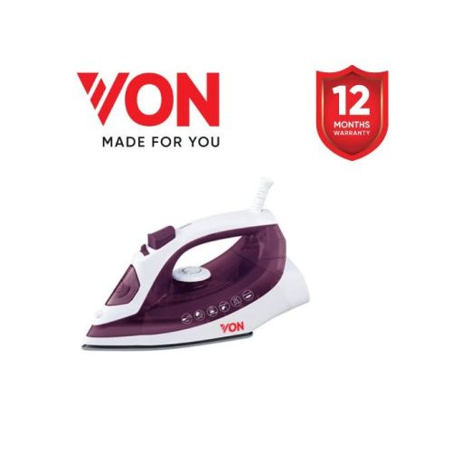 VON VSIS14MSV Steam Iron – 2000W – Violet