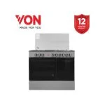 VON 8422SLV/VAC9S042CS 4 Gas + 2 Electric Cooker - Silver