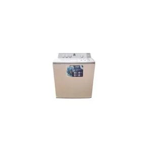VON VALW-12MFW Twin Tub Washing Machine, White - 12 Kg