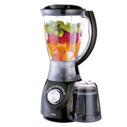 Mika MBLR202/BL – 2 In 1 Blender With Grinder – 1.5L – Black