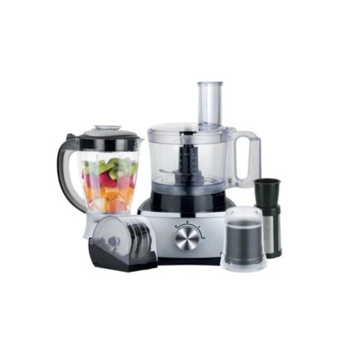 Mika Food Processor, 7 In 1 Functions, Silver