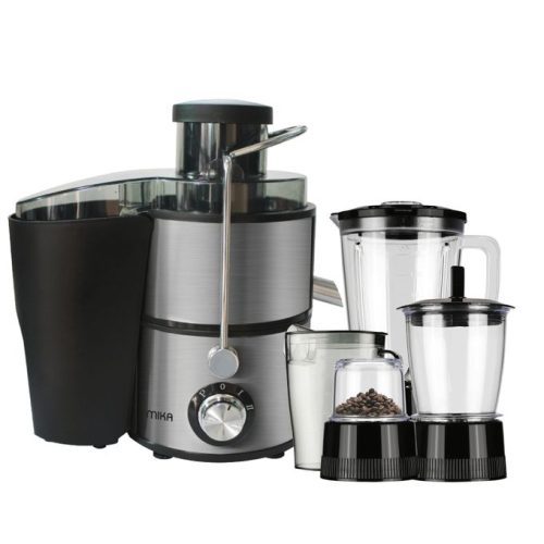 Mika Juicer, 4 In 1, 600W, Stainless Steel MJR412X