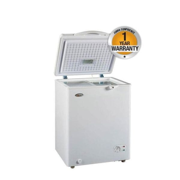 Mika MCF150W - 150L Single Door Deep Freezer, White - Image 4