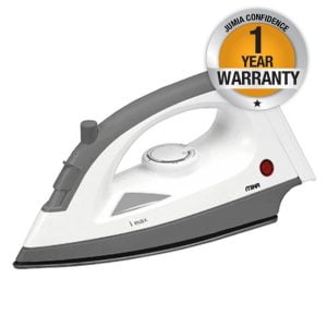Mika MSTI285 - Steam Iron, Non-Stick Soleplate - White & Grey