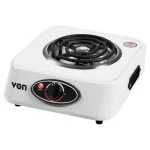 VON HPTC-11CW - Single Coil Cooker - 1200W - White.