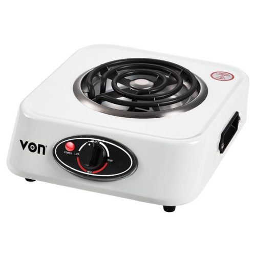 VON HPTC-11CW – Single Coil Cooker – 1200W – White.