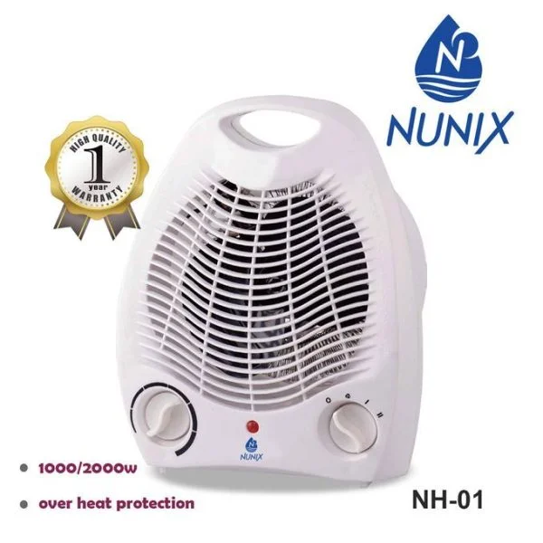 Nunix Electric Room Space Heater Air Conditioner - Image 2