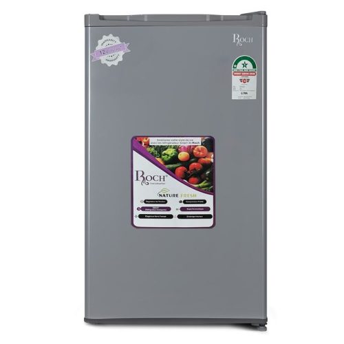 Roch RFR-120S-I Single Door Refrigerator – 90 Litres – Silver