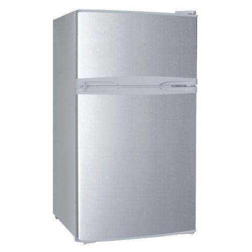 SHARE THIS PRODUCT   Roch RFR-110D-B Double Door Fridge, 85L – Silver