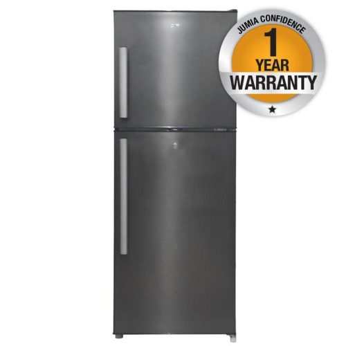 mika-mrnf225xdm-double-door-refrigerator-200l-dark-matt