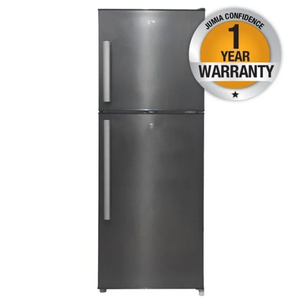 mika-mrnf225xdm-double-door-refrigerator-200l-dark-matt
