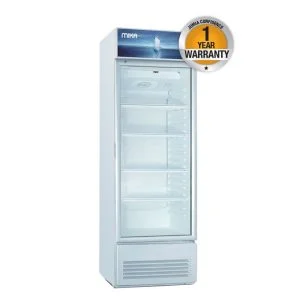 Mika MSFU2501WG - Upright Showcase Chiller- 250L - 165W - White