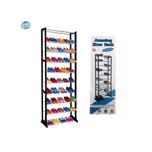 10 LAYER PORTABLE DISMANTABLE Shoes Rack 32 PIECES