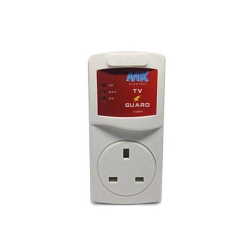 MK Electronics TV Guard,, Surge Protector,,,White,,”C.E”