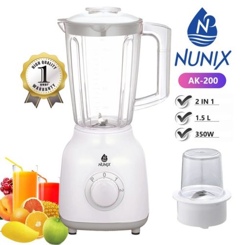 Nunix Durable High Quality Motor 2 In 1 Blender