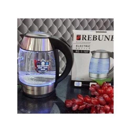 Rebune 1.8L ILLUMINATING AUTOMATIC GLASS ELECTRIC KETTLE