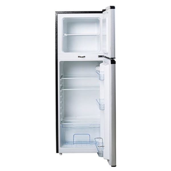 VON VART-19DHY Double Door Fridge 136L - Silver - Image 2