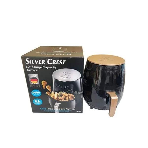 silver crest Multifunctional Digital 6L Large Electric Air Fryer-2400W Power - Image 2