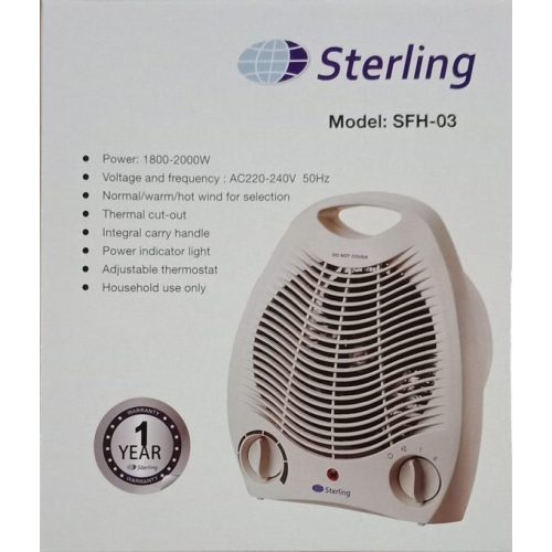 Sterling Room Fan Heater SFH-03