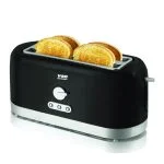VON VSTP04MVK 4 Slice Toaster - Black - Image 3