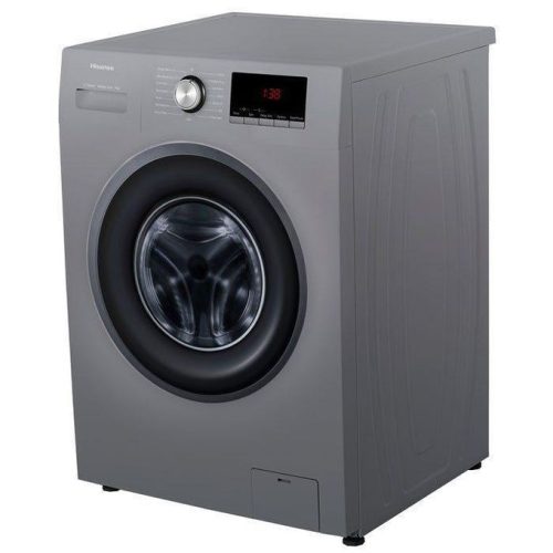 Hisense WFQP7012EVMT 7Kg Front Load Washing Machine, Silver