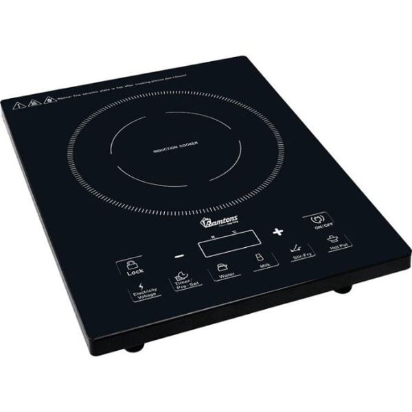 Ramtons RM/381 - Induction Cooker + FryPan - Black - Image 2