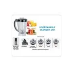 Mika Food Processor, 7 In 1 Functions, Silver - Image 2