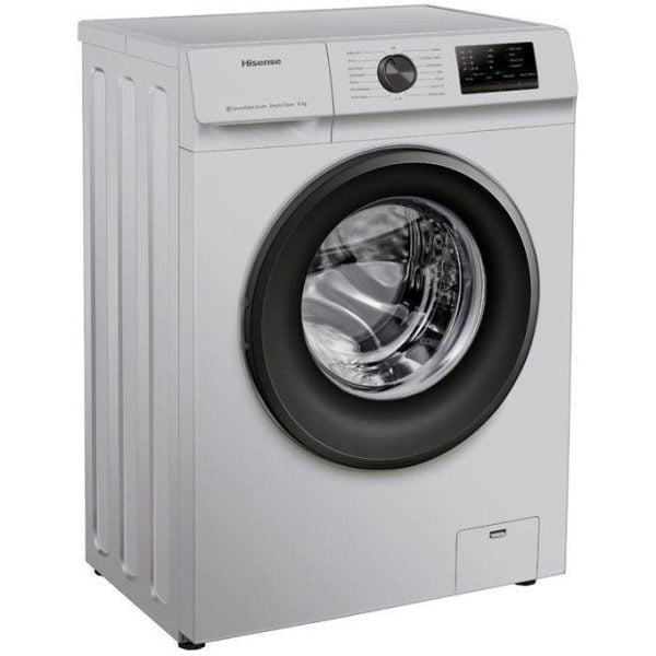 Hisense WFVB-6010MS 6kg Front Load Washing Machine, Silver - Image 3