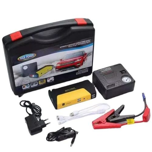 Emergency Car Jump Starter  Tyre Inflator / Air Compressor