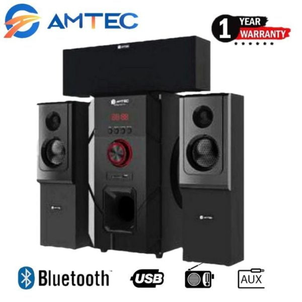 Amtec AM-731 3.1CH Sub Woofer Bluetooth System-20000W