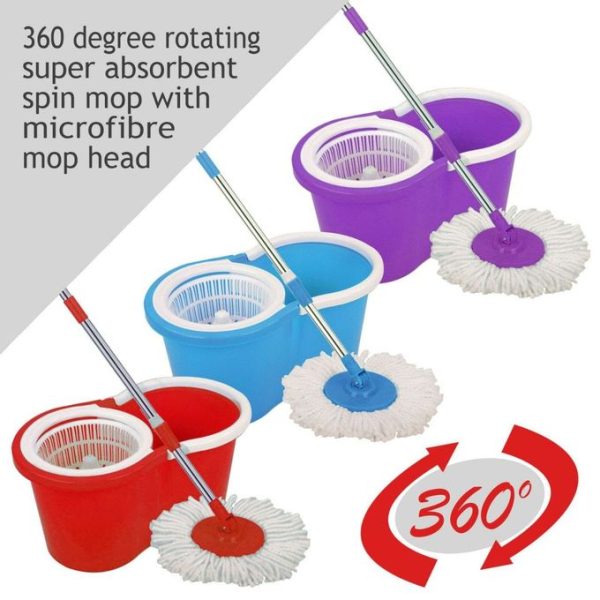  SPIN MOP AND BUCKET 360° WITH MOP HEAD.  - Image 7