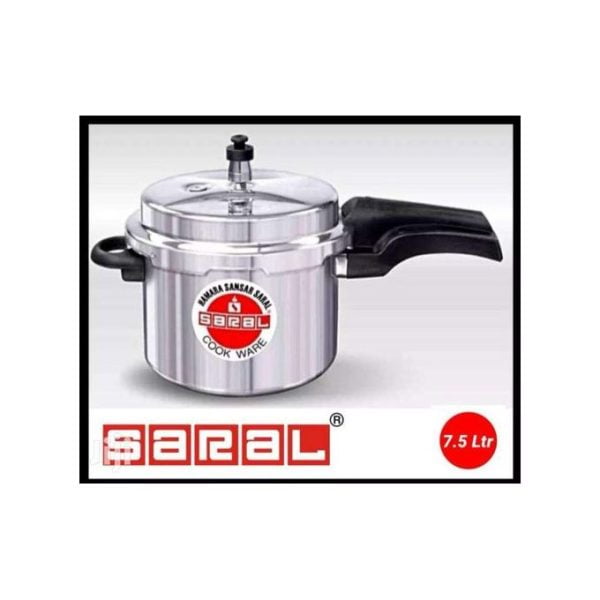 Saral 7.5L ALUMINIUM EXPLOSION PROOF Pressure Cooker