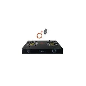 Veigapro Glass Table Top Gas Cooker + Pipe & Regulator