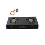 VELTON Table Top 2 / Double Burner Cooker + Pipe & Regulator