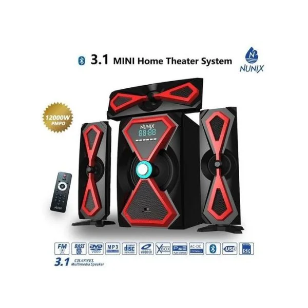 Nunix A17 3.1 CH Home Theatre Speaker System